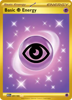 Basic Psychic Energy Hyper Rare card from 151