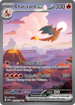Charizard ex Special Illustration Rare card from 151