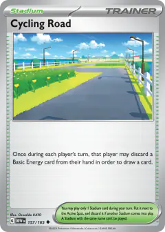 Cycling Road Uncommon card from 151