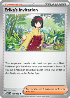 Erika's Invitation Uncommon card from 151