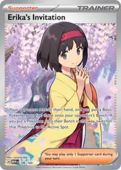 Erika's Invitation Ultra Rare card from 151