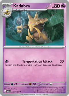 Kadabra Uncommon card from 151
