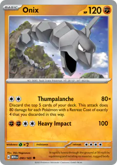 Onix Uncommon card from 151