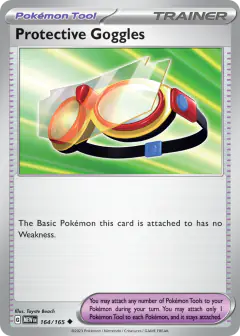 Protective Goggles Uncommon card from 151
