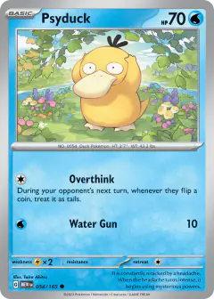 Psyduck Common card from 151