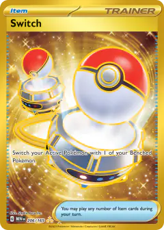 Switch Hyper Rare card from 151