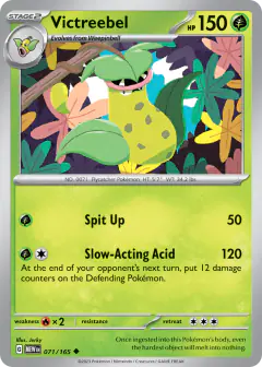 Victreebel Uncommon card from 151