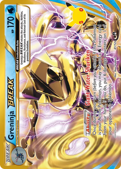 Greninja BREAK Rare BREAK