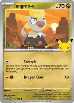 Jangmo-o Common card from 30th Celebration