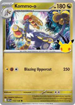 Kommo-o Common card from 30th Celebration