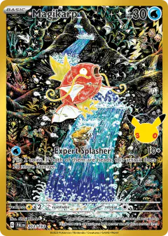 Magikarp Illustration Rare card from 30th Celebration
