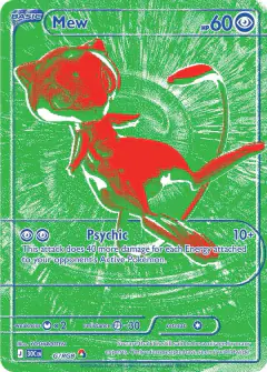 Mew Common card from 30th Celebration