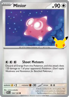 Minior Common card from 30th Celebration