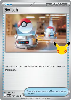 Switch Common card from 30th Celebration