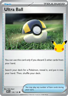 Ultra Ball Common card from 30th Celebration