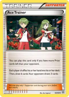 Ace Trainer Uncommon card from Ancient Origins