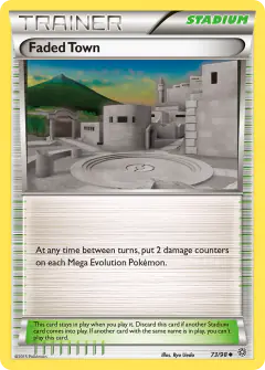 Faded Town Uncommon card from Ancient Origins