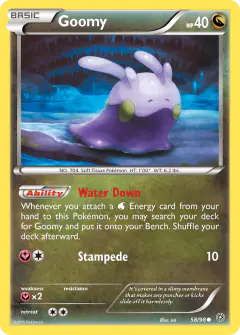 Goomy Common card from Ancient Origins