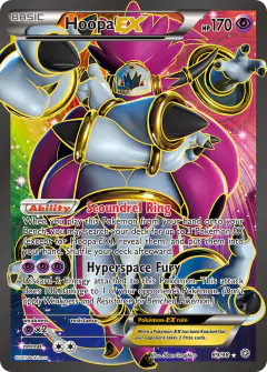 Hoopa-EX Rare Ultra card from Ancient Origins