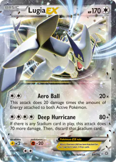Lugia-EX Rare Holo EX card from Ancient Origins