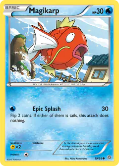 Magikarp Common card from Ancient Origins