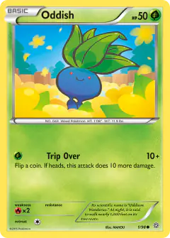 Oddish Common card from Ancient Origins