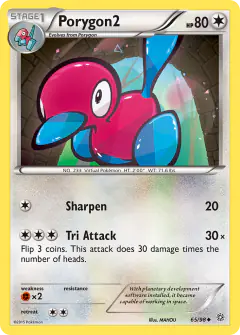 Porygon2 Uncommon card from Ancient Origins
