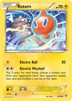 Rotom Uncommon card from Ancient Origins