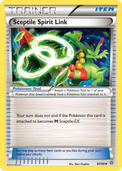 Sceptile Spirit Link Uncommon card from Ancient Origins