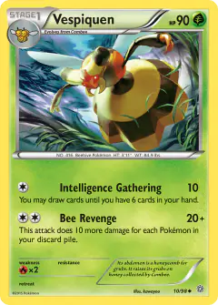 Vespiquen Uncommon card from Ancient Origins