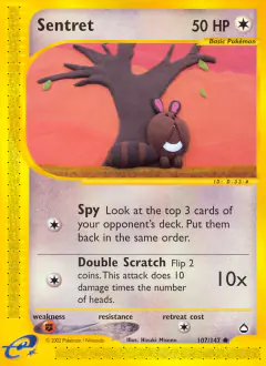 Sentret Common card from Aquapolis