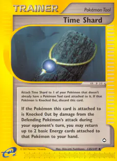 Time Shard Uncommon card from Aquapolis