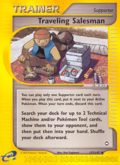 Traveling Salesman Uncommon card from Aquapolis