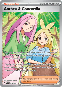 Anthea & Concordia Ultra Rare card from Ascended Heroes