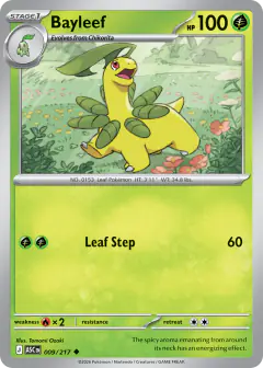 Bayleef Uncommon card from Ascended Heroes
