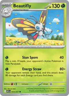 Beautifly Uncommon card from Ascended Heroes