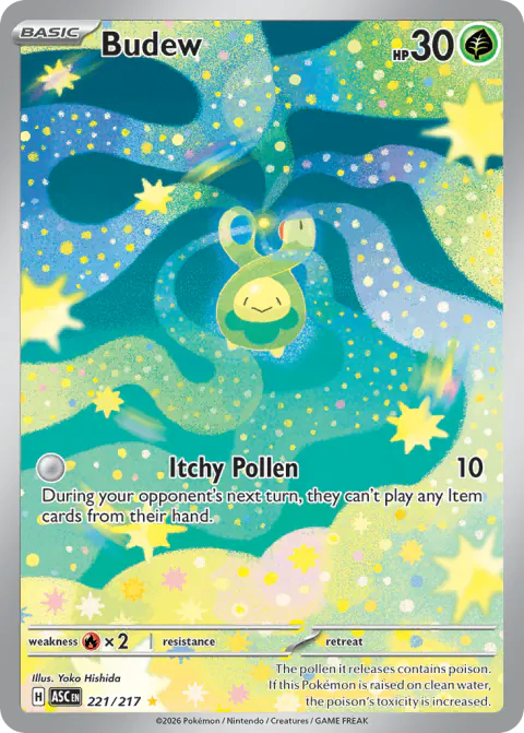 Budew Illustration Rare
