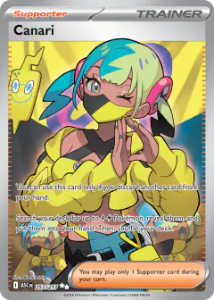 Canari Ultra Rare card from Ascended Heroes
