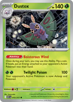 Dustox Uncommon card from Ascended Heroes