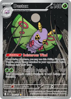 Dustox Illustration Rare card from Ascended Heroes