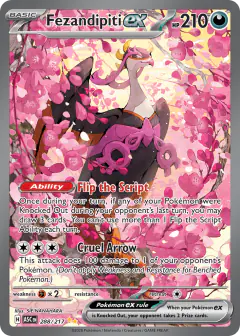 Fezandipiti ex Special Illustration Rare card from Ascended Heroes