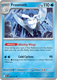 Frosmoth Uncommon card from Ascended Heroes