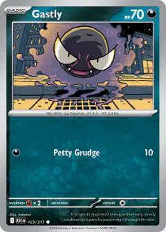 Gastly Common card from Ascended Heroes