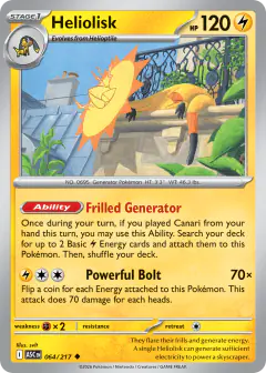 Heliolisk Uncommon card from Ascended Heroes