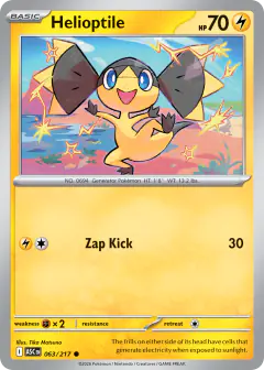 Helioptile Common card from Ascended Heroes