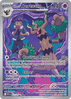 Hop's Trevenant Illustration Rare card from Ascended Heroes