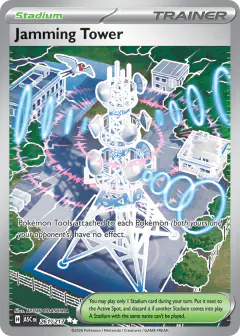 Jamming Tower Ultra Rare card from Ascended Heroes