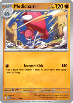 Medicham Common card from Ascended Heroes