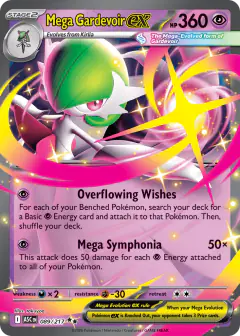 Mega Gardevoir ex Double Rare card from Ascended Heroes