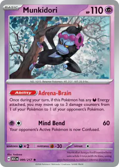 Munkidori Rare card from Ascended Heroes
